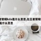 王者荣耀kda是什么意思,在王者荣耀中kda是什么意思
