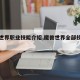 魔兽世界职业技能介绍,魔兽世界全部技能一览表
