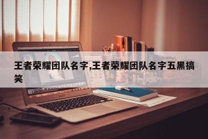 王者荣耀团队名字,王者荣耀团队名字五黑搞笑