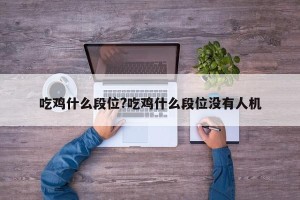 吃鸡什么段位?吃鸡什么段位没有人机