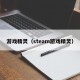 游戏精灵（steam游戏精灵）