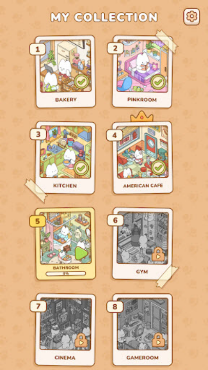 我的贴纸室游戏截图3