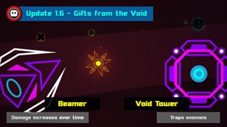 几何防御：无限塔防截图1