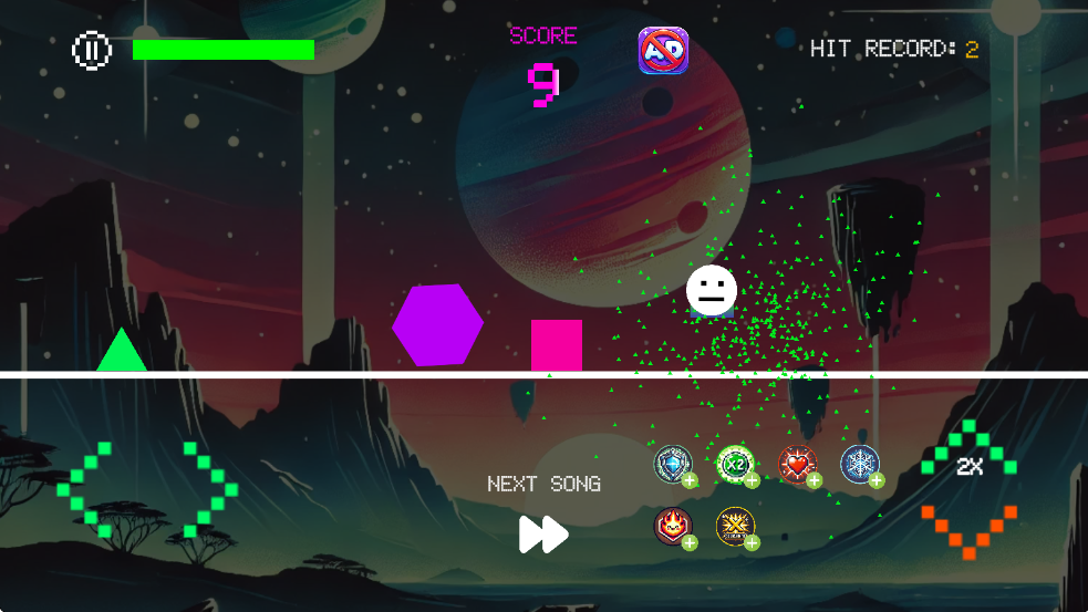 像素跳跃几何入侵最新版下载(像素跳跃：几何入侵（国际服）安装器)截图1