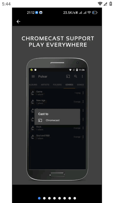 pulsar音乐播放器apk(脉冲音乐播放器)截图1