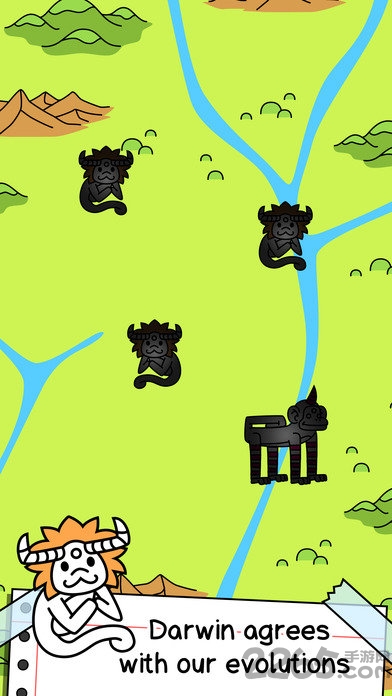猴子进化游戏截图1