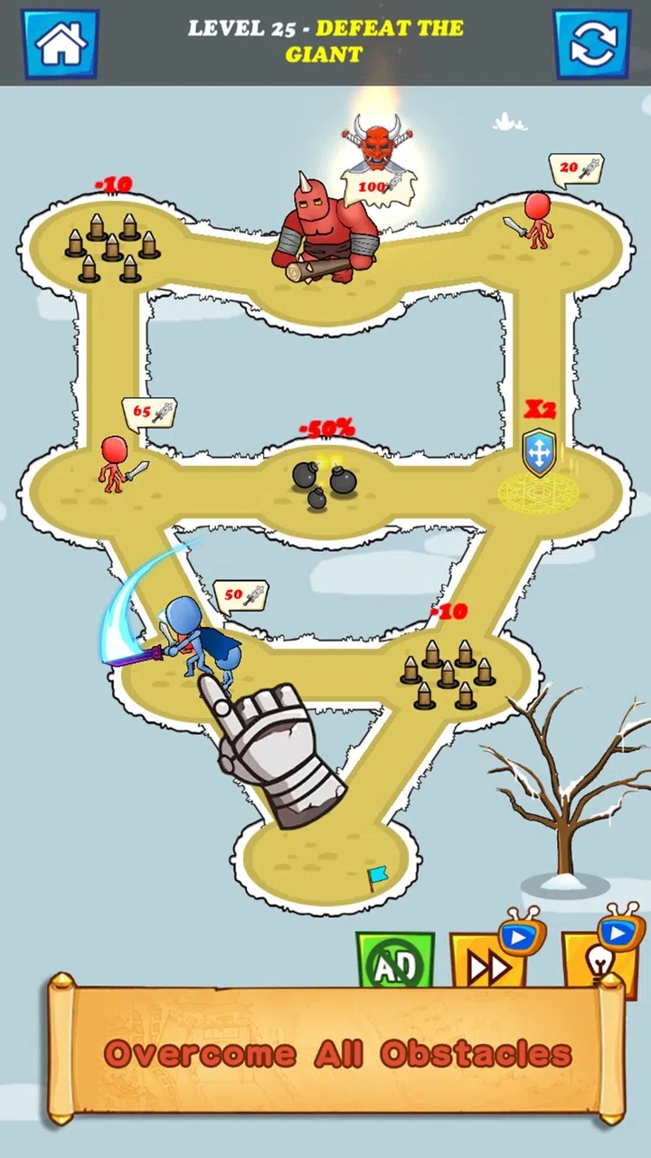 火柴人英雄攻防战游戏下载安装截图1