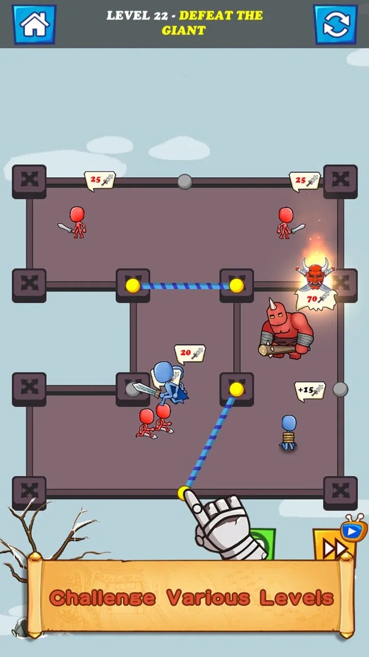 火柴人英雄攻防战游戏下载安装截图4