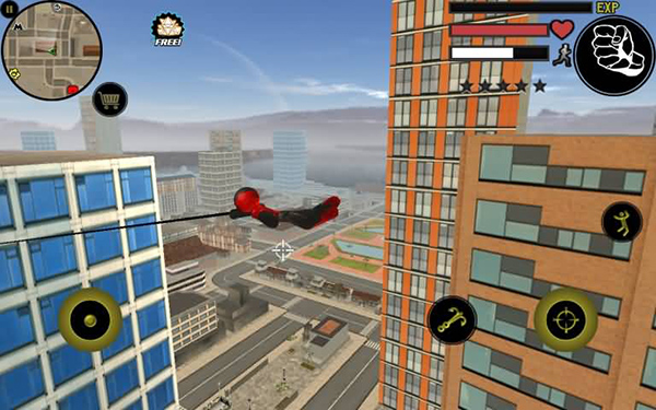 火柴人绳索英雄国际版(Stickman Rope Hero)截图2