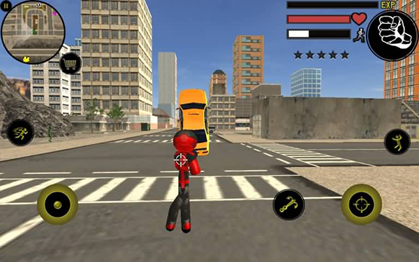 火柴人绳索英雄国际版(Stickman Rope Hero)截图4