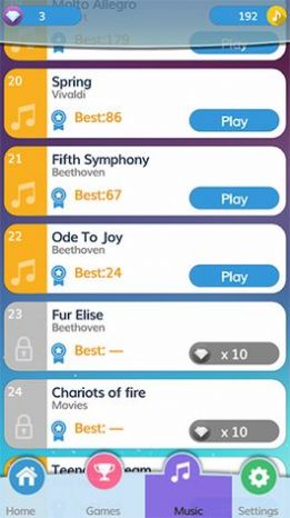 乐图块敲击器游戏手机版截图1