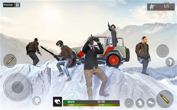 冬季生存大逃杀正版手游(Winter survival Battle Royale)截图2