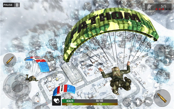 冬季生存大逃杀正版手游(Winter survival Battle Royale)截图1