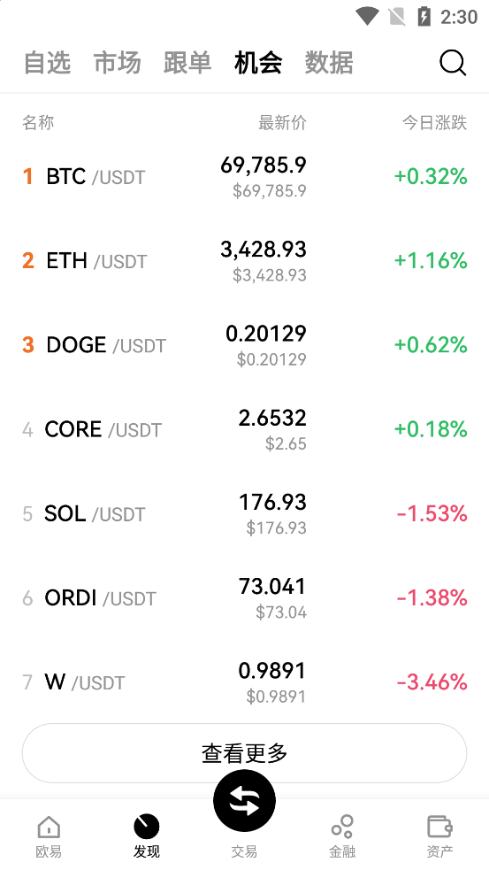 欧意交易所最新版本截图4