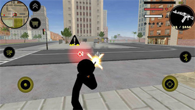 火柴人绳索英雄 内购版截图1