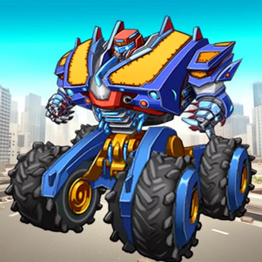 汽车人变形热血赛车图标