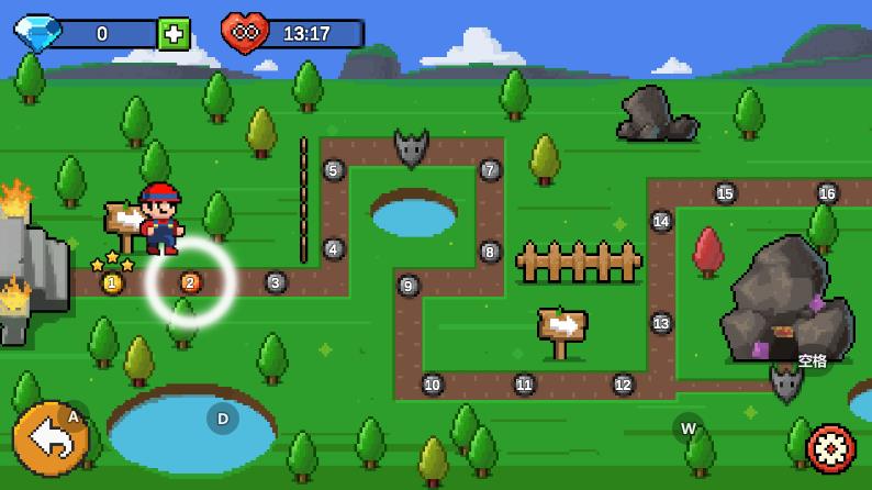 像素超级跑手游下载(Super World)截图1