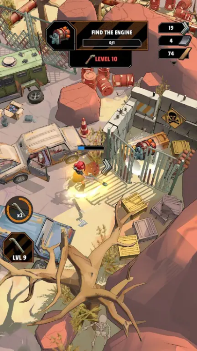 僵尸朋克战斗与生存手机版截图1