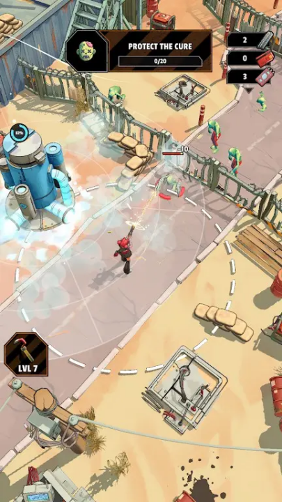 僵尸朋克战斗与生存手机版截图2