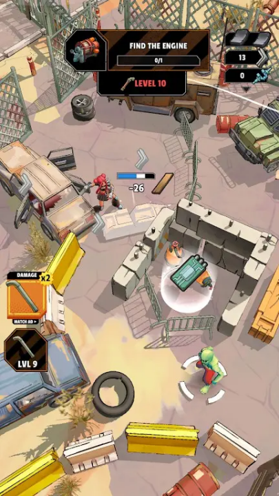 僵尸朋克战斗与生存手机版截图3