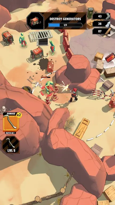 僵尸朋克战斗与生存手机版截图4