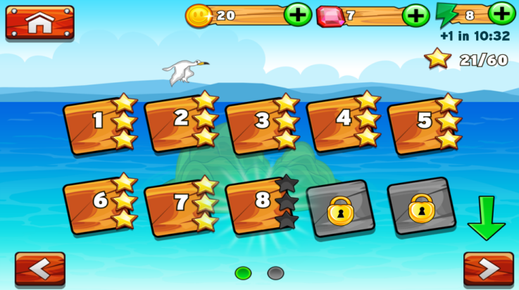 小球大战恶魔2游戏(Tiny Ball 2)截图1