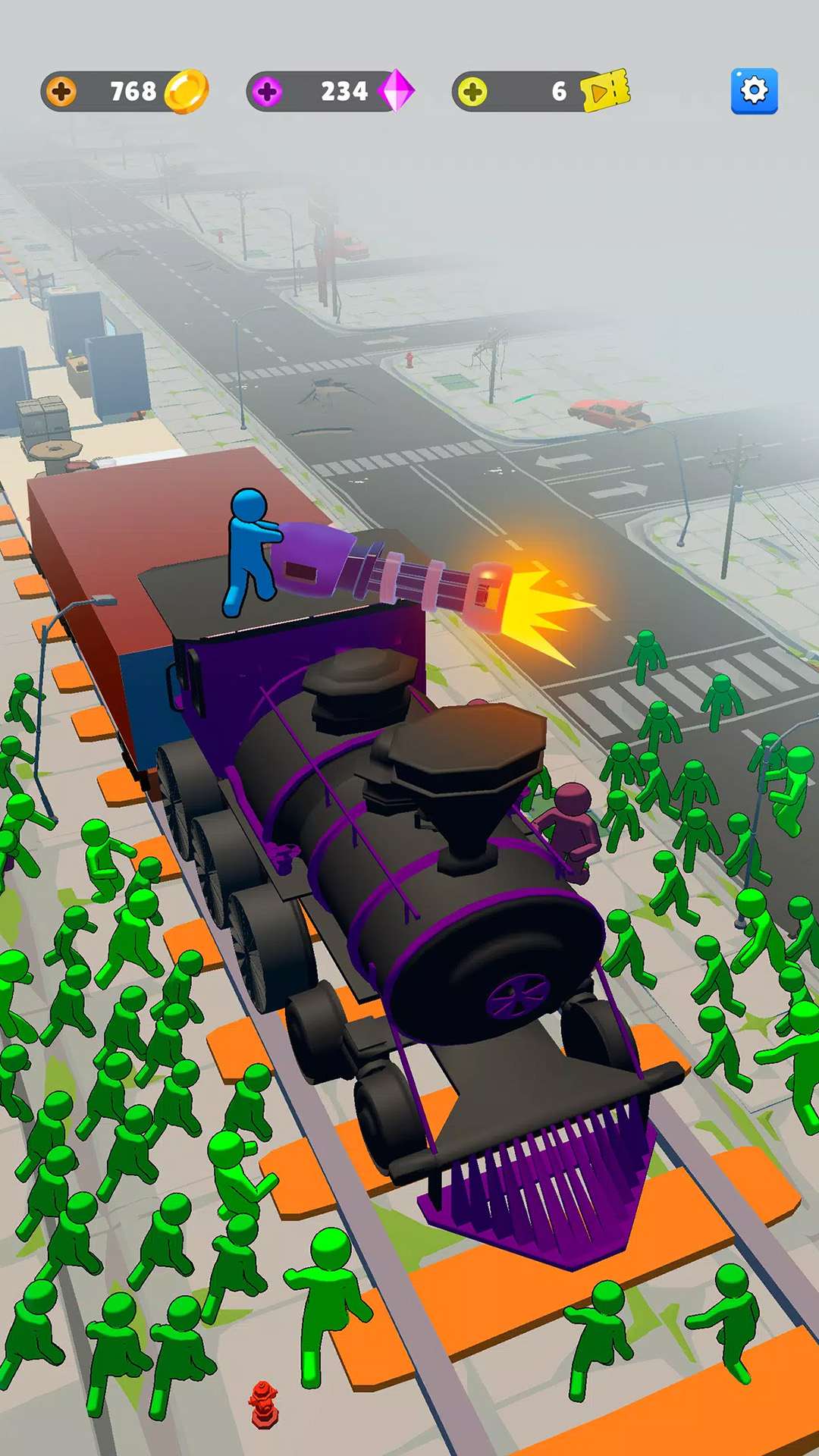 列车防御生存游戏截图2