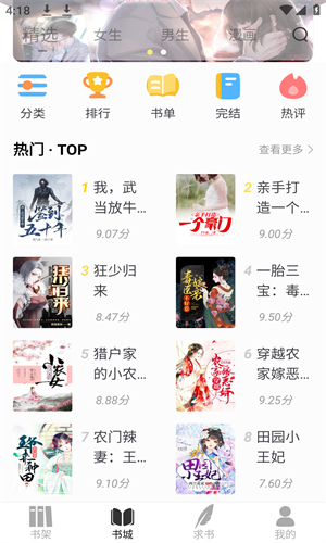 夜猫小说app截图2