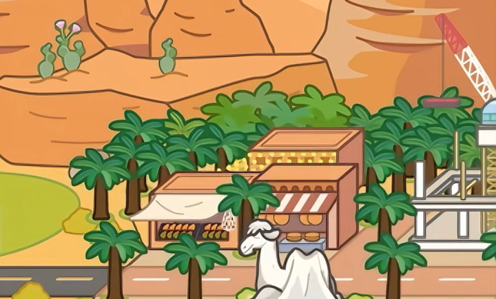 米加小镇沙漠地图下载最新版(米加小镇: 世界)截图2