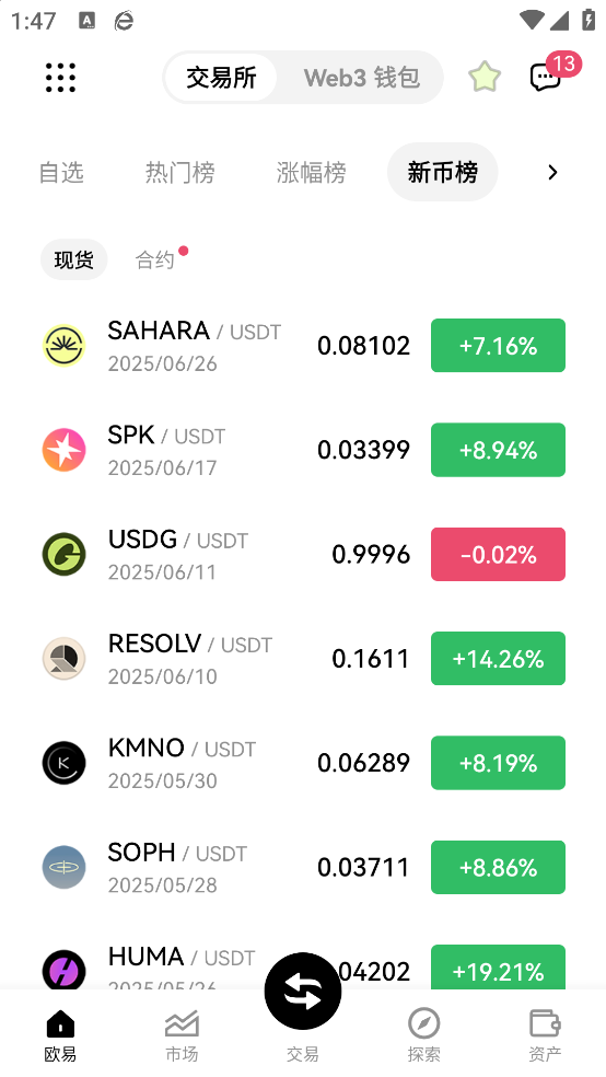 比特儿币交易所app下载截图5