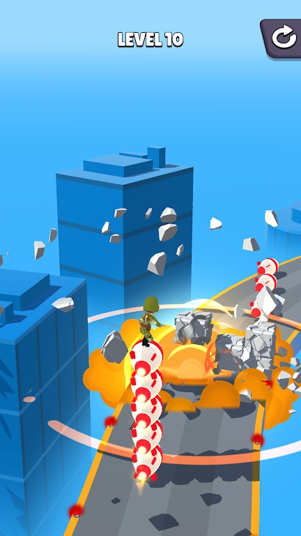 火箭冲浪者3D游戏(Rocket Surfer 3D)截图4