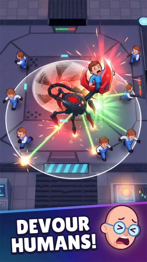 机械蜘蛛放置入侵游戏截图1