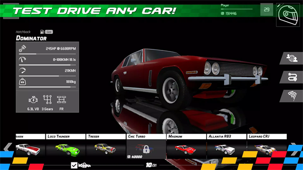 环道赛车游戏截图5