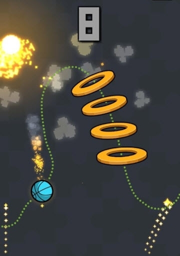 轻敲灌篮游戏(Tap-Tap Dunk)截图1