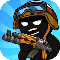 火柴人战争枪战精英图标