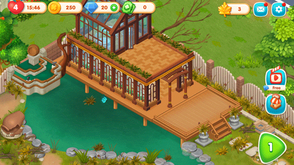 山谷烹饪与装饰游戏手机版(Cooking Valley)截图1