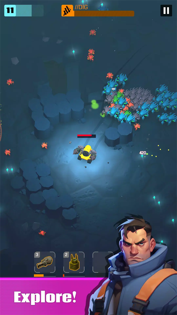 挖掘突袭游戏截图3