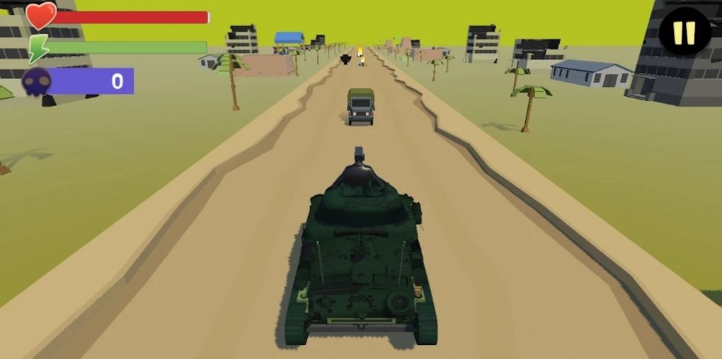 真实公路坦克游戏(cameraman vs zombie t0ilet)截图3