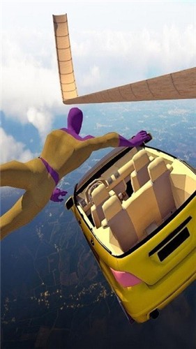 超级英雄斜坡赛车截图1