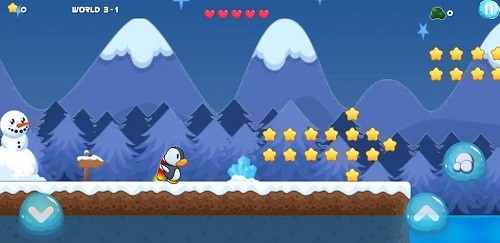 冒险企鹅酷跑手机游戏截图1