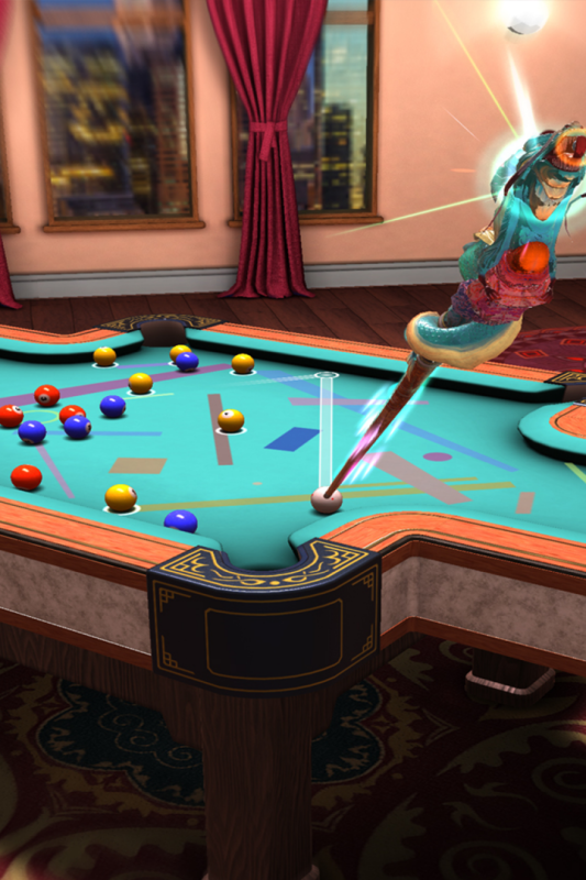 真实3D台球明星之路九游版截图4