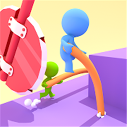 铅笔撑杆跑图标