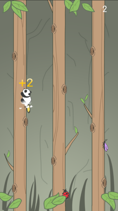 熊猫爬树游戏截图1