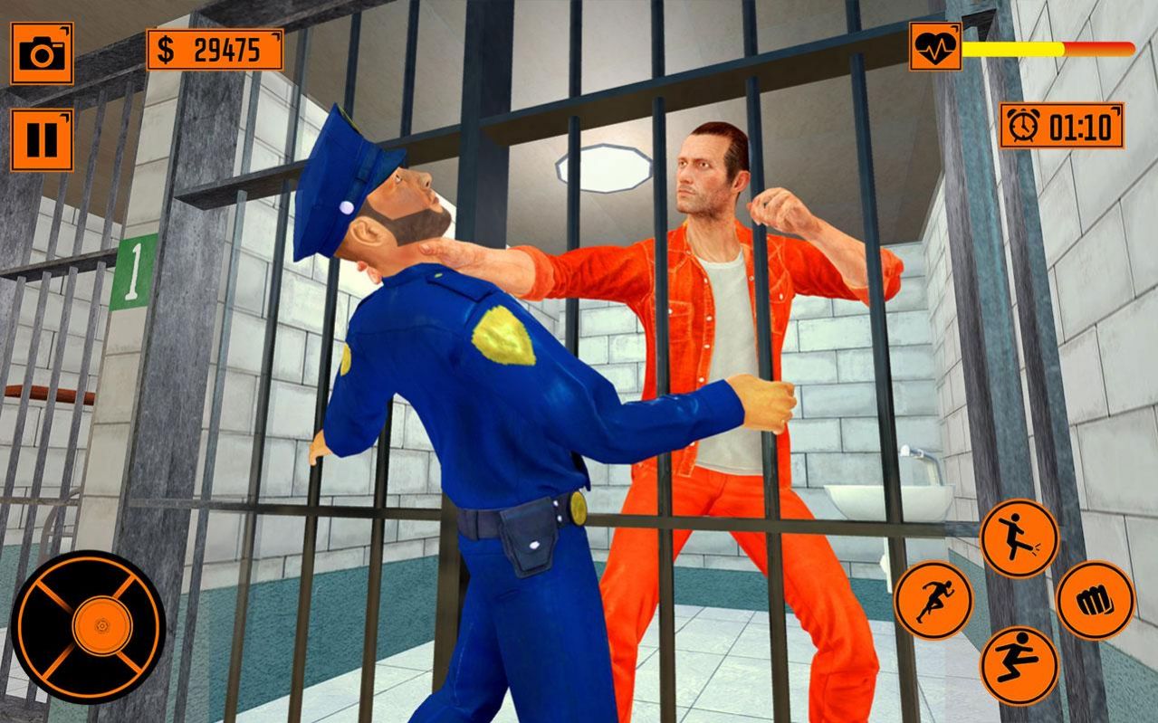 越狱逃脱模拟器(Grand Police Prison Jail Break)游戏截图2