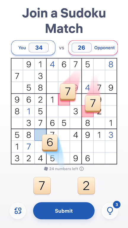 数独对决小游戏(Sudoku Match)截图2
