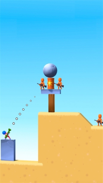 火箭炮小子官方版(Bazooka Boy)截图2