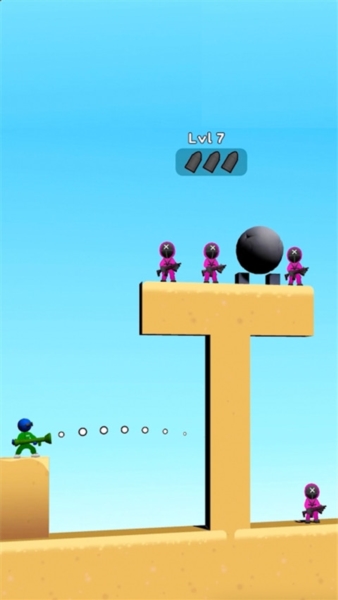 火箭炮小子官方版(Bazooka Boy)截图1