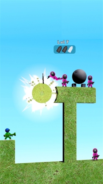火箭炮小子官方版(Bazooka Boy)截图3