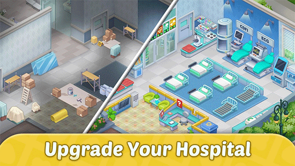 疯狂医院达什医生游戏(Happy ASMR Hospital)截图2