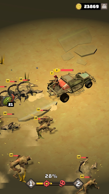 荒地战斗追逐Wasteland Battle Chase游戏截图2